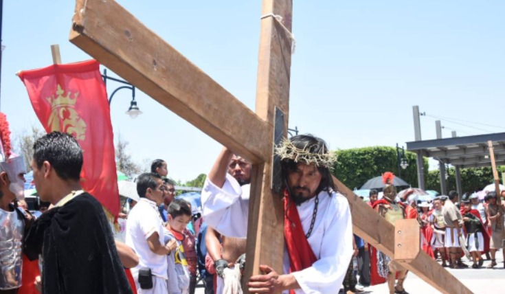 Después de dos años de pandemia, regresa el viacrucis de Semana Santa