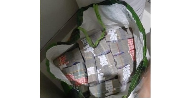 Incautan millonaria suma de dinero a pocos días de las elecciones