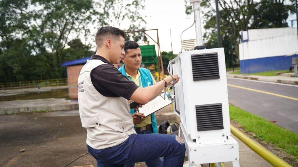 Cormacarena realiza monitoreos a la calidad del aire en Villavicencio
