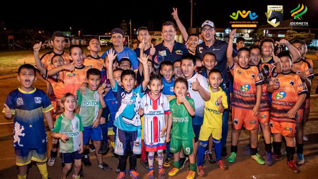 ’Futuros Llaneros’, iniciativa de Gobernación y Llaneros F.C. para formar integralmente a futbolistas del Meta