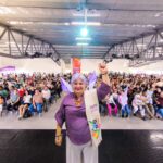 Gloria Flórez lanzó su precandidatura presidencial en Villavicencio ante más de 1.200 asistentes