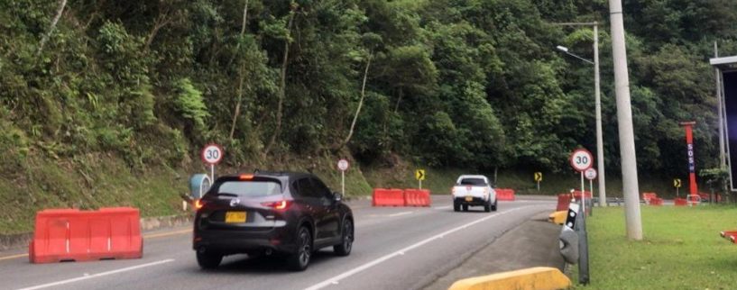 Masiva movilización de vehículos en las vías del Meta