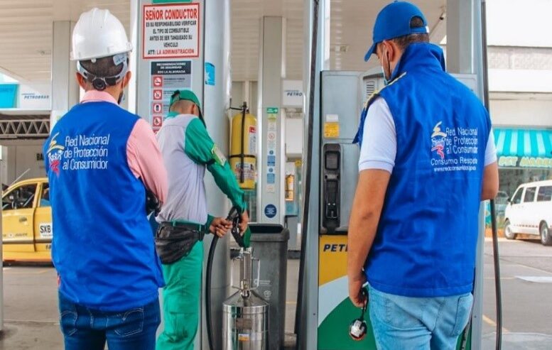 Lupa a medidores en estaciones de gasolina de Villavicencio