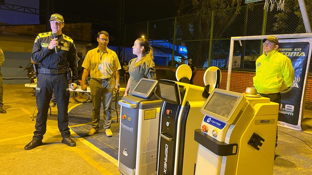Policía recuperó equipos de medicina estética robados en Villavicencio